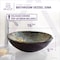 Anzzi Tara Deco-Glass Vessel Sink in Arctic Blaze LS-AZ8181 - alternate 2